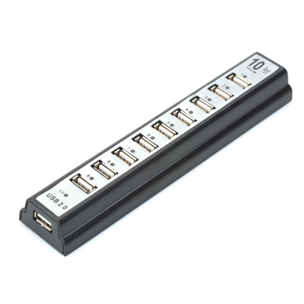 USB hub No Brand, USB 2.0, 10 θύρες, Διαφορετιακ χρωματα - 12061
