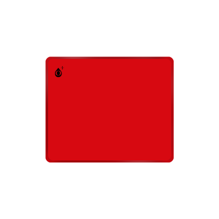 Mouse pad One Plus M2936, 245 x 210 x 1.5mm, Κόκκινο - 17522
