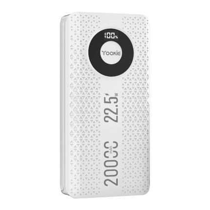 Φορητός Φορτιστής Yookie YO12, 20000mAh, Λευκο - 87061