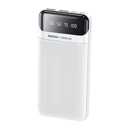 Φορητός Φορτιστής Remax RPP-93 Lesu, 10000mAh, Λευκο - 87072