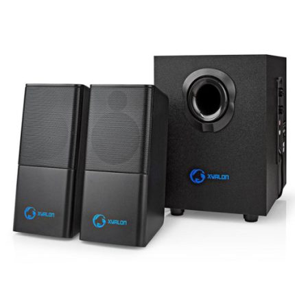NEDIS GSPR10021BK Στερεοφωνικά ηχεία gaming 2.1, 11W.
